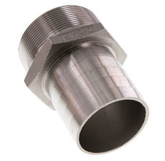 R 2 1/2'' Außengewinde x 60 mm Schlauchanschluss aus Edelstahl 16 bar