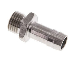 G 1/4'' Außengewinde x 10 mm Schlauchanschluss aus Edelstahl 40 bar