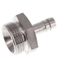 G 3/4'' Außengewinde x 9 mm Schlauchanschluss aus Edelstahl 40 bar