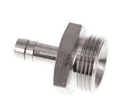 G 3/4'' Außengewinde x 9 mm Schlauchanschluss aus Edelstahl 40 bar