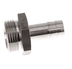 G 3/4'' Außengewinde x 13 mm Schlauchanschluss aus Edelstahl 40 bar