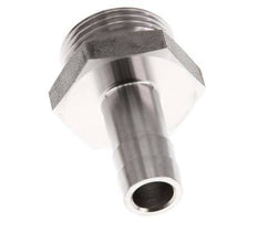 G 3/4'' Außengewinde x 13 mm Schlauchanschluss aus Edelstahl 40 bar