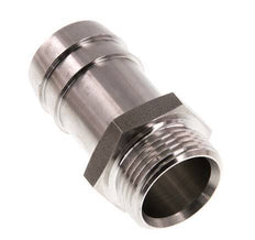 G 3/4'' Außengewinde x 25 mm Schlauchanschluss aus Edelstahl 40 bar