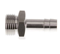 G 3/8'' Außengewinde x 9 mm Schlauchanschluss aus Edelstahl 40 bar