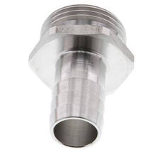G 1'' Außengewinde x 19 mm Schlauchanschluss aus Edelstahl 40 bar