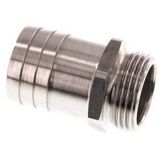 G 1'' Außengewinde x 32 mm Schlauchanschluss aus Edelstahl 40 bar