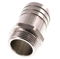 G 1'' Außengewinde x 32 mm Schlauchanschluss aus Edelstahl 40 bar