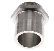 G 1 1/2'' Außengewinde x 50 mm Schlauchanschluss aus Edelstahl 40 bar