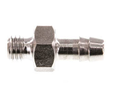 M5 Male x 4mm Stainless steel Hose barb 40 Bar