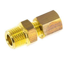 R 1/8'' Male x 4mm Brass Straight Compression Fitting 150 Bar DIN EN 1254-2 [2 Pieces]