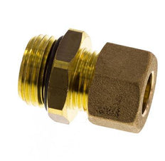 G 1/2'' Male x 12mm Brass Straight Compression Fitting with NBR Seal 75 Bar DIN EN 1254-2