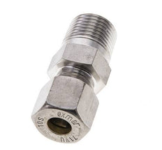 1/2'' NPT Male x 10S Stainless steel Straight Compression Fitting 630 Bar DIN 2353