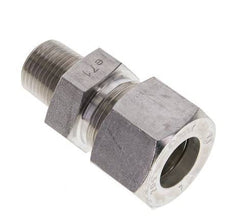1/2'' NPT Male x 20S Stainless steel Straight Compression Fitting 400 Bar DIN 2353
