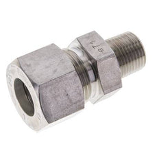1/2'' NPT Male x 20S Stainless steel Straight Compression Fitting 400 Bar DIN 2353
