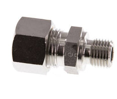 G 1/4'' Male x 12L Stainless steel Straight Compression Fitting 315 Bar DIN 2353