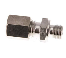 G 1/8'' Male x 6L Stainless steel Straight Compression Fitting 315 Bar DIN 2353