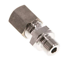 G 1/8'' Male x 6L Stainless steel Straight Compression Fitting 315 Bar DIN 2353
