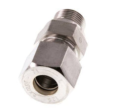 G 3/8'' Außengewinde x 12S Edelstahl-Verschraubung mit gerader Verschraubung 630 bar DIN 2353