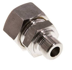 G 3/8'' Außengewinde x 18L Edelstahl Verschraubung 315 Bar DIN 2353