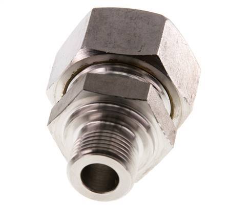 G 3/8'' Außengewinde x 18L Edelstahl Verschraubung 315 Bar DIN 2353