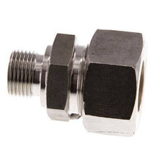 G 3/8'' Außengewinde x 18L Edelstahl Verschraubung 315 Bar DIN 2353