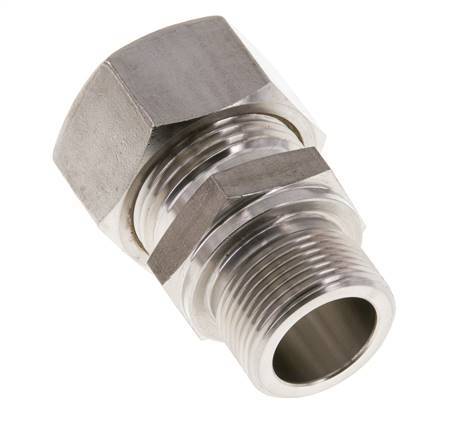 M26x1.5 Male x 22L Stainless steel Straight Compression Fitting 160 Bar DIN 2353