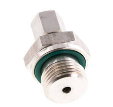 G 1/2'' Außengewinde x 6L Edelstahl-Kompressionsverschraubung mit FKM-Dichtung 315 bar DIN 2353