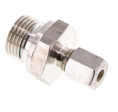 G 1/2'' Außengewinde x 6L Edelstahl-Kompressionsverschraubung mit FKM-Dichtung 315 bar DIN 2353