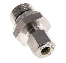 G 1/2'' Außengewinde x 8L Edelstahl-Kompressionsverschraubung mit FKM-Dichtung 315 bar DIN 2353