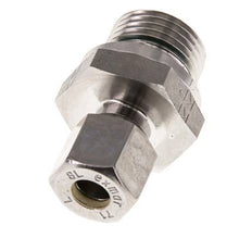 G 1/2'' Außengewinde x 8L Edelstahl-Kompressionsverschraubung mit FKM-Dichtung 315 bar DIN 2353