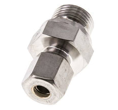 G 1/2'' Außengewinde x 8S Edelstahl-Kompressionsverschraubung mit FKM-Dichtung 630 bar DIN 2353