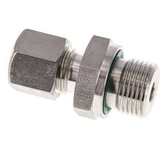 G 1/2'' Außengewinde x 18L Edelstahl-Kompressionsverschraubung mit FKM-Dichtung 315 bar DIN 2353