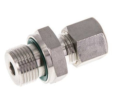 G 1/2'' Außengewinde x 18L Edelstahl-Kompressionsverschraubung mit FKM-Dichtung 315 bar DIN 2353