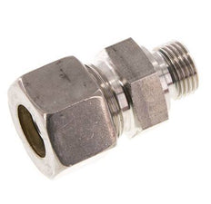 G 1/2'' Außengewinde x 20S Edelstahl-Kompressionsverschraubung mit FKM-Dichtung 400 bar DIN 2353