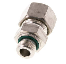 G 1/2'' Außengewinde x 20S Edelstahl-Kompressionsverschraubung mit FKM-Dichtung 400 bar DIN 2353
