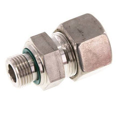 G 1/2'' Außengewinde x 20S Edelstahl-Kompressionsverschraubung mit FKM-Dichtung 400 bar DIN 2353