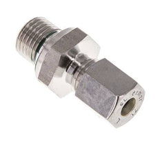G 1/4'' Außengewinde x 6L Edelstahl-Kompressionsverschraubung mit FKM-Dichtung 315 bar DIN 2353