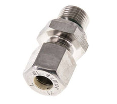 G 1/4'' Außengewinde x 8L Edelstahl-Kompressionsverschraubung mit FKM-Dichtung 315 bar DIN 2353
