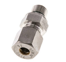 G 1/4'' Außengewinde x 8S Edelstahl-Kompressionsverschraubung mit FKM-Dichtung 630 bar DIN 2353