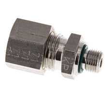 G 1/8'' Außengewinde x 10L Edelstahl-Verschraubung mit FKM-Dichtung 315 bar DIN 2353