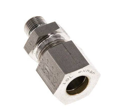 G 1/8'' Außengewinde x 10L Edelstahl-Verschraubung mit FKM-Dichtung 315 bar DIN 2353