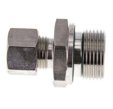 G 3/4'' Außengewinde x 12L Edelstahl Verschraubung mit FKM Dichtung 315 Bar DIN 2353