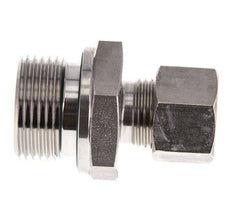 G 3/4'' Außengewinde x 12L Edelstahl Verschraubung mit FKM Dichtung 315 Bar DIN 2353