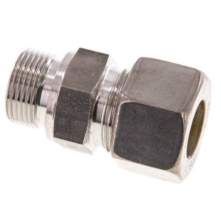 G 3/4'' Außengewinde x 20S Edelstahl Verschraubung mit FKM Dichtung 400 Bar DIN 2353