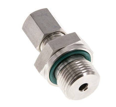 G 3/8'' Außengewinde x 6L Edelstahl-Verschraubung mit FKM-Dichtung 315 bar DIN 2353