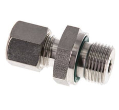 G 3/8'' Außengewinde x 8L Edelstahl-Verschraubung mit FKM-Dichtung 315 bar DIN 2353