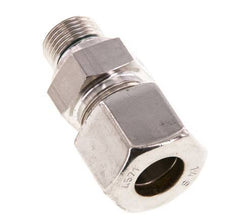G 3/8'' Außengewinde x 14S Edelstahl-Kompressionsverschraubung mit FKM-Dichtung 630 bar DIN 2353