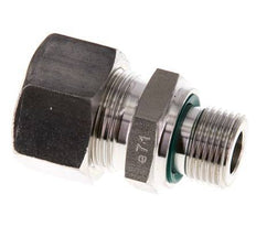 G 3/8'' Außengewinde x 15L Edelstahl-Verschraubung mit FKM-Dichtung 315 bar DIN 2353