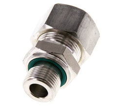 G 3/8'' Außengewinde x 15L Edelstahl-Verschraubung mit FKM-Dichtung 315 bar DIN 2353