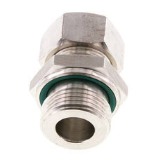G 1'' Außengewinde x 22L Edelstahl Verschraubung mit FKM Dichtung 160 Bar DIN 2353